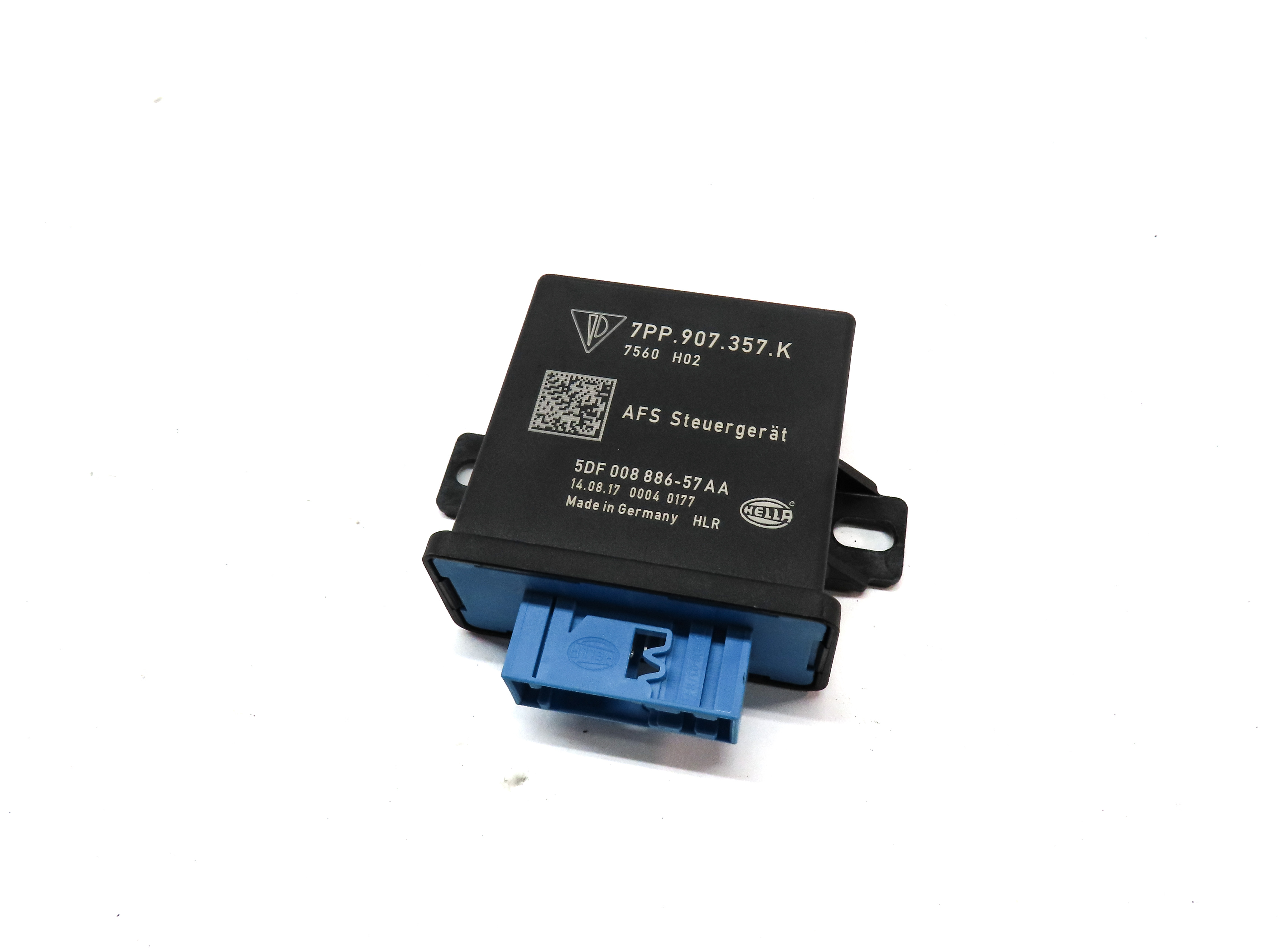 2018 PORSCHE MACAN (95B) RIGHT ADAPTIVE HEADLIGHT RANGE CONTROL MODULE — exact item pictured